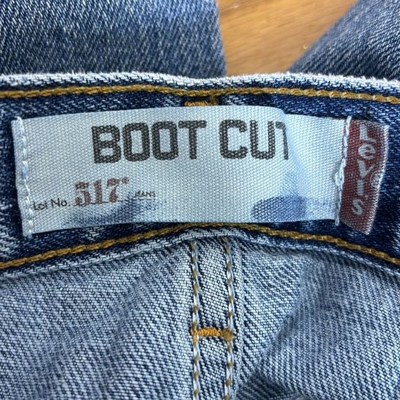 Levi’s | Classic Bootcut Red Tab Jeans | 517 | Stiff Pants | Size W32 L34 - Picture 10 of 12